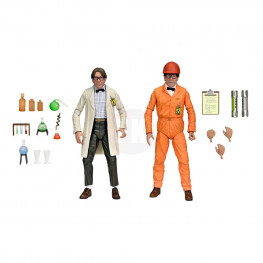 TMNT II: The Secret of the Ooze akčná figúrka 2-Pack Lab Coat Professor Perry and Hazmat Suit Professor Perry 18 cm